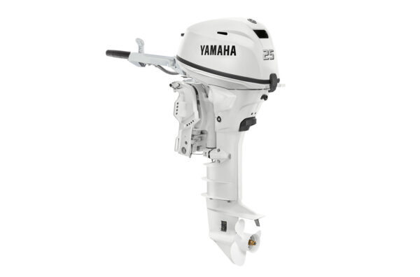 Yamaha 25hp Outboard | F25SWTHC2 | White