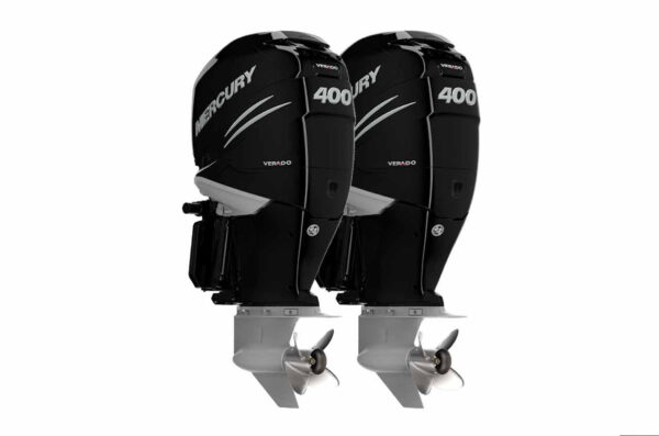 Twin Mercury 400hp Verado Inline 6 Outboards | 400XL & 400CXL