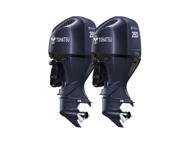 Twin Tohatsu 250hp Outboards BFT250DXRA & BFT250DXCRA